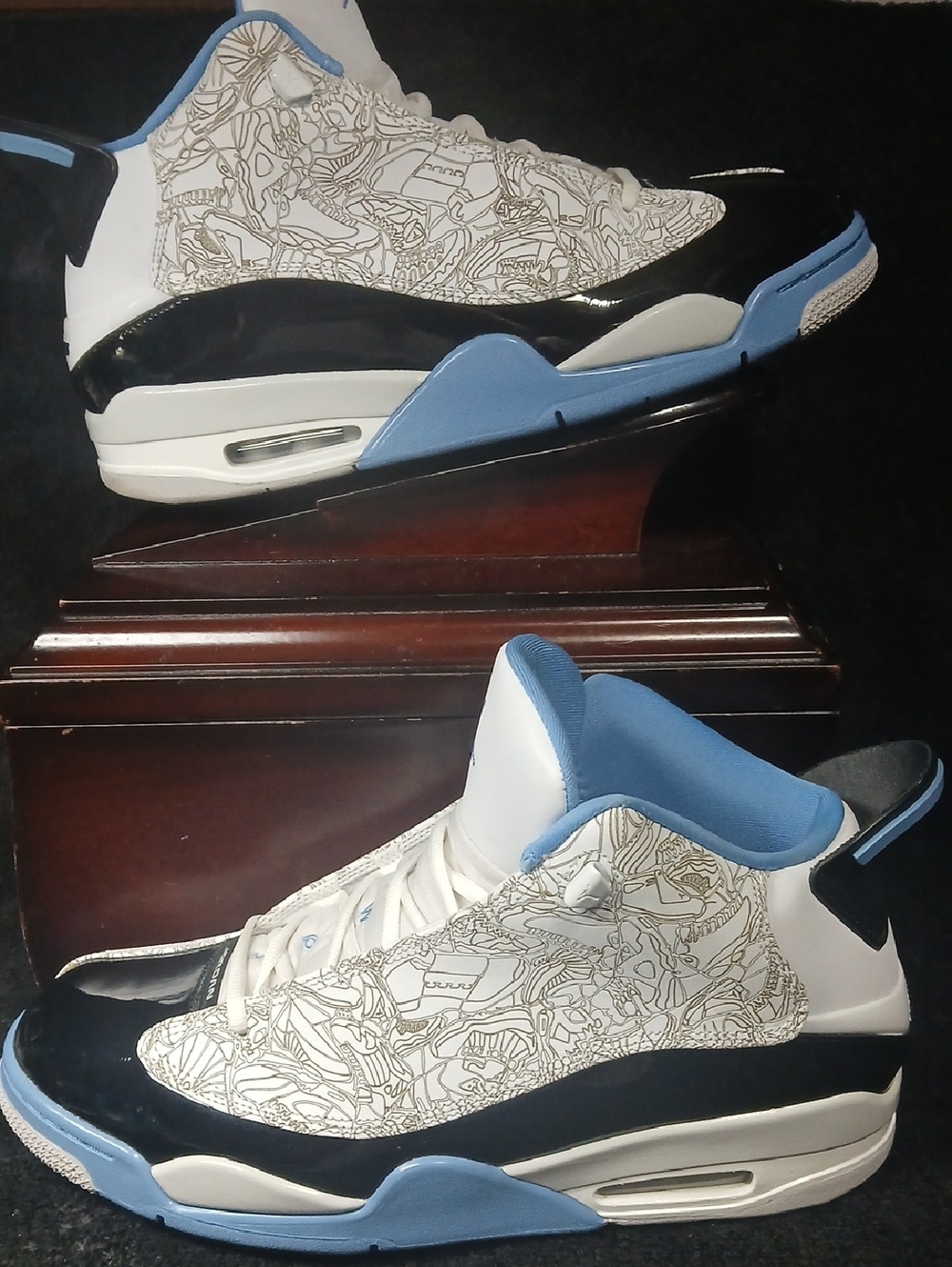 Air Jordan DUB ZERO   "LEGEND BLUE"  Mens-12.5 100% AUTHENTIC!